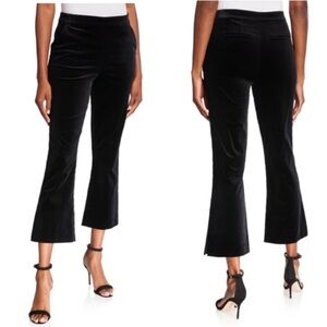 Frame Denim Velvet Pants in Noir size 8
